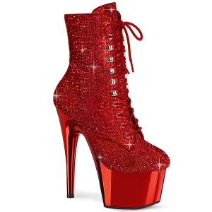 ADORE-1020CHRS Pleaser Red Sexy Platform Shoes (Pole Dancing Heels)