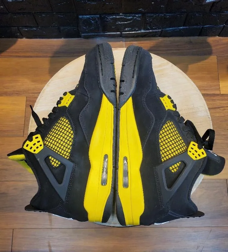Air Jordan 4 'Thunder' - Gently Enjoyed (Used) Men 10