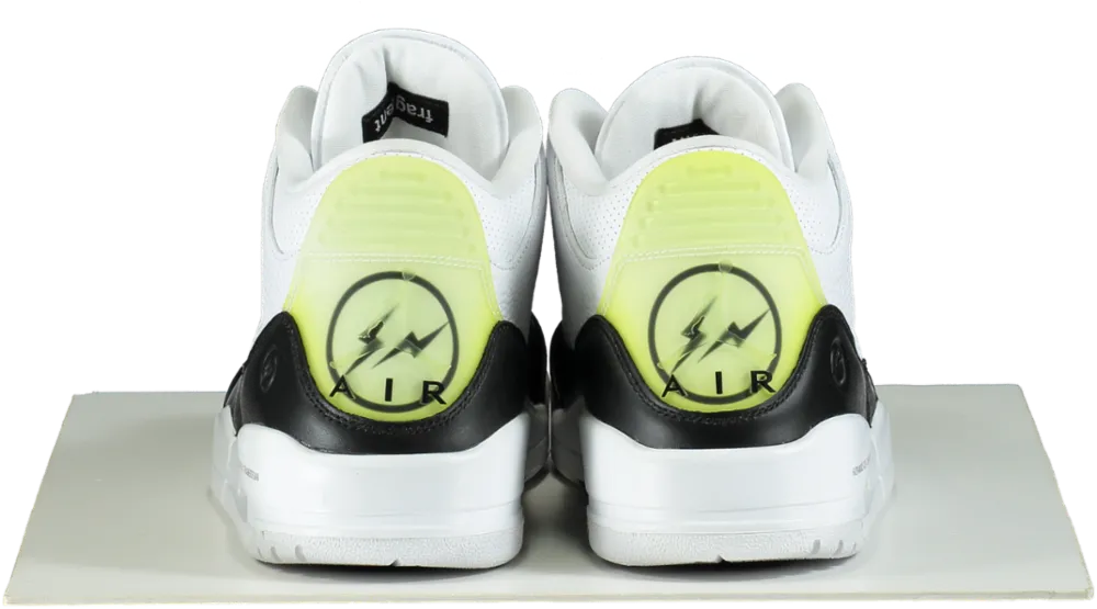 Air Jordan DA3595 White/Black Retro 3 SP Trainers  UK 11.5  