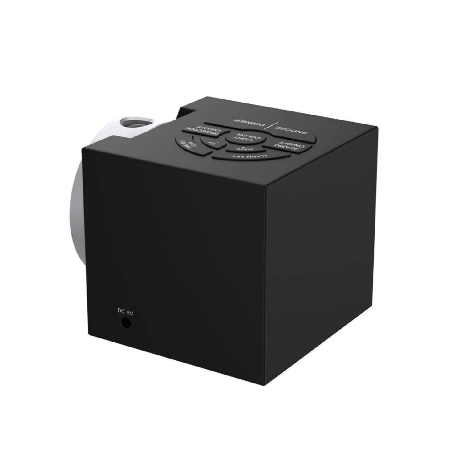 BALDR Projection Alarm Clock with 7 Colorful Backlit