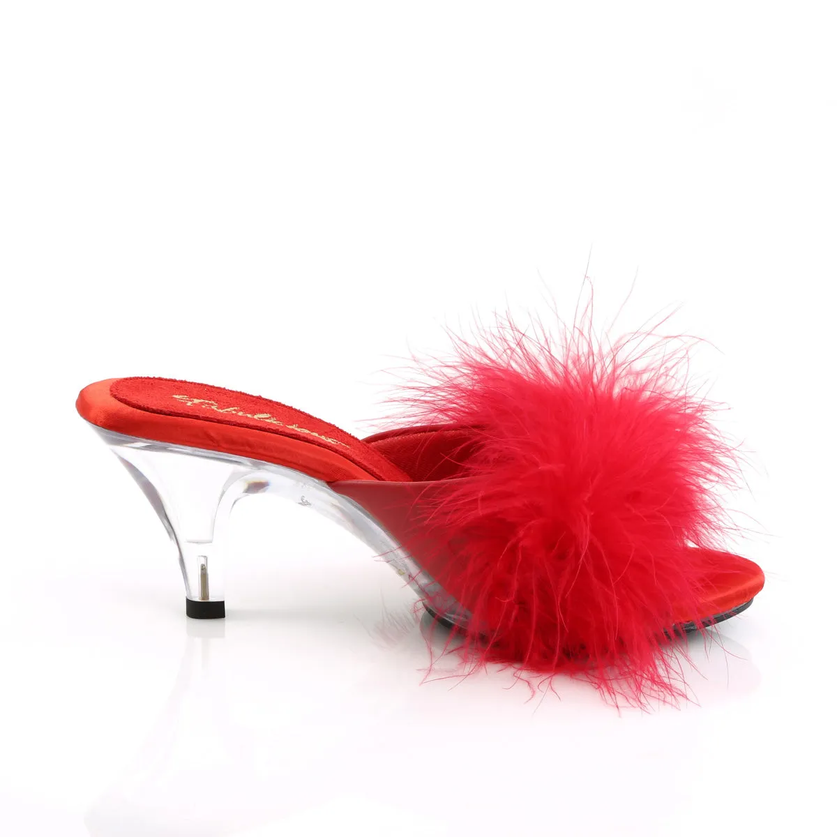 BELLE-301F Fabulicious 3" Belle Red Sexy Shoes (High Heels)