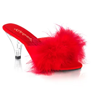 BELLE-301F Fabulicious 3" Belle Red Sexy Shoes (High Heels)