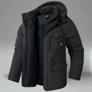 Caleb | Windbreaker Hooded Jacket
