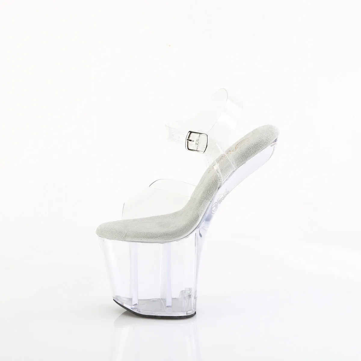 CRAZE-808 Pleaser Clear Sexy Platform Shoes (Pole Dancing Heels)