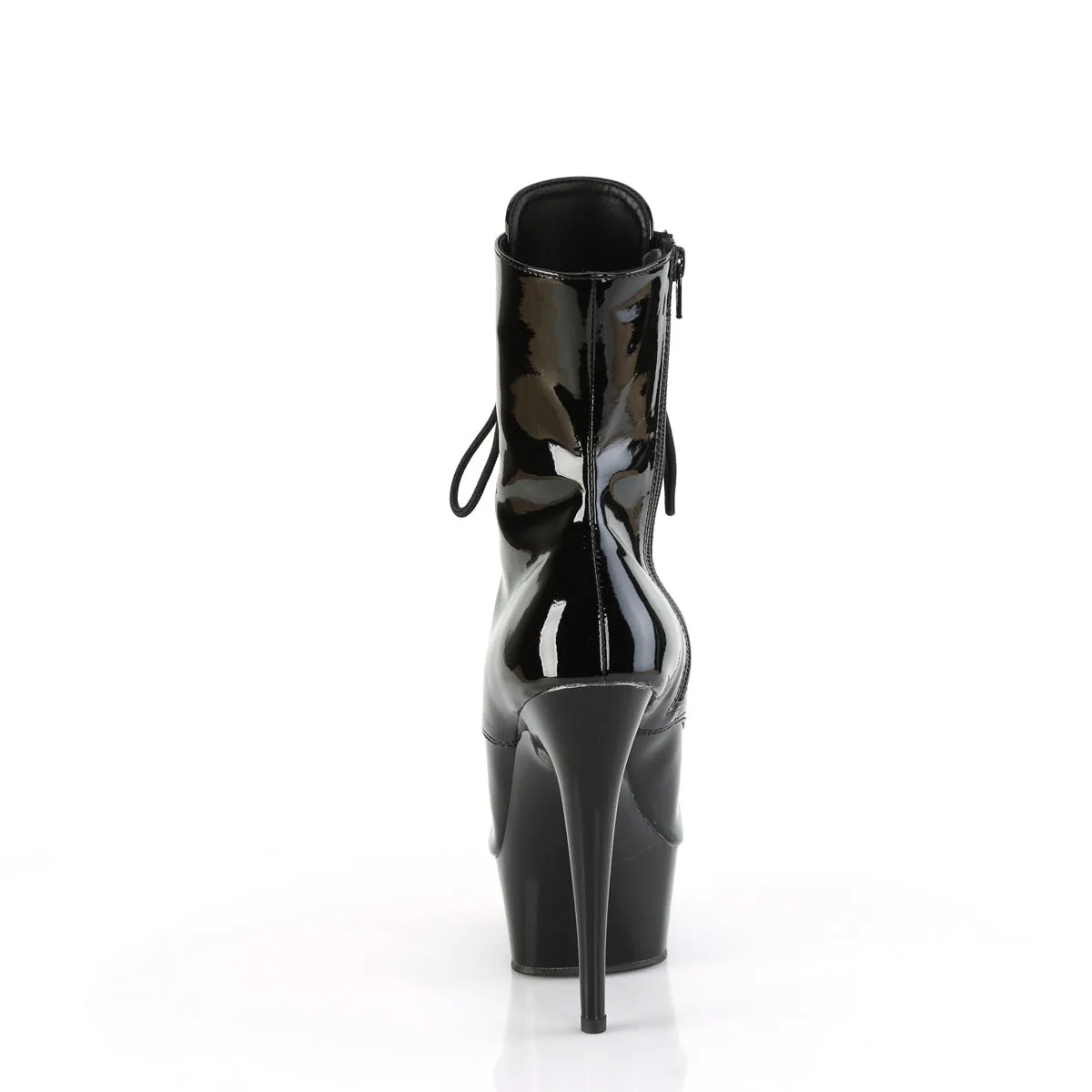 DELIGHT-1021 Pleaser Black Patent Sexy Platform Shoes (Pole Dancing Heels)