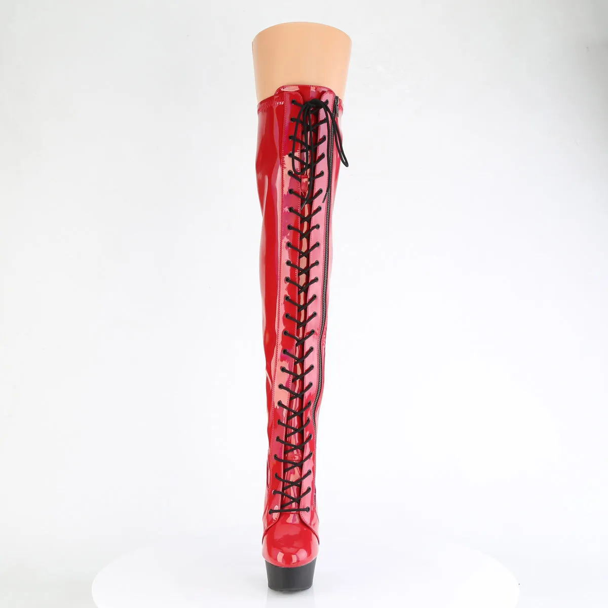 DELIGHT-3029 Pleaser Red Sexy Platform Shoes (Pole Dancing Heels)
