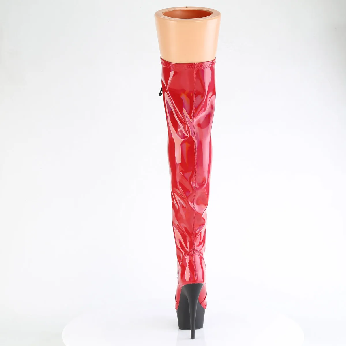 DELIGHT-3029 Pleaser Red Sexy Platform Shoes (Pole Dancing Heels)