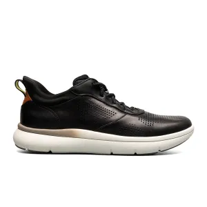 Florsheim Fleet Perf Toe Elastic Lace Sneaker (Men) - Black