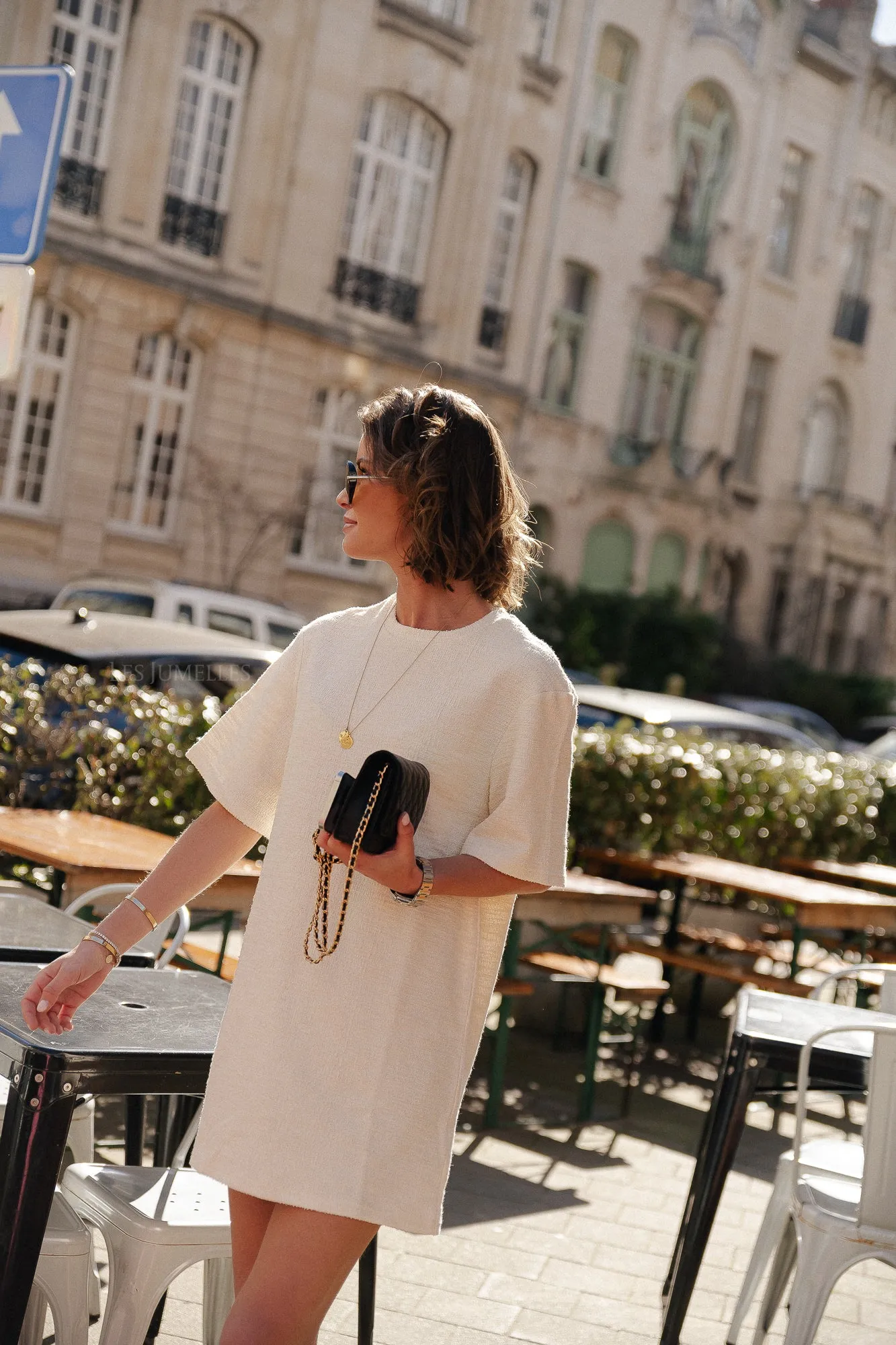 Karline dress cream