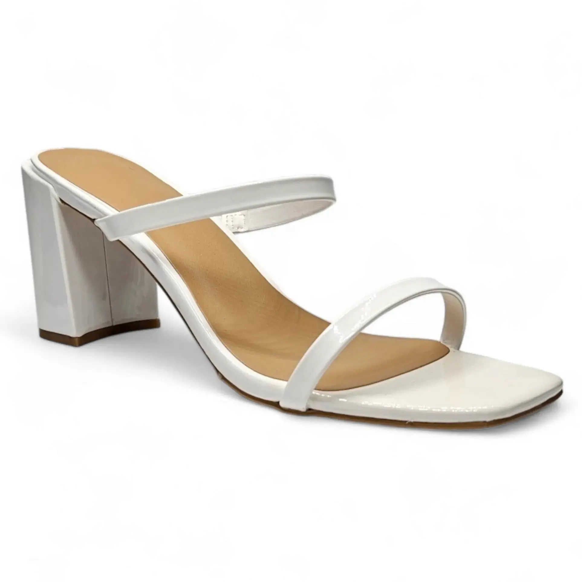 Kickback Classic Double Strap Block Heel