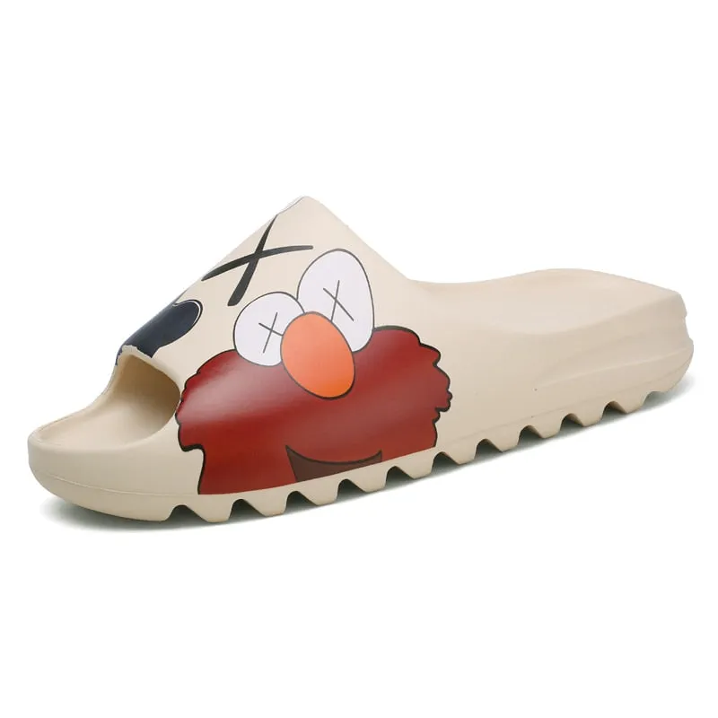 Men's Indoor House Slippers EVA Quality Print Shoes