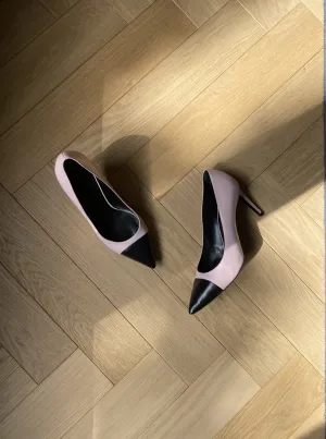 SAINT LAURENT Leather Heels Size 40