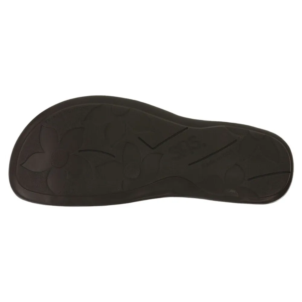 SAS Swerve Chestnut Leather Strap Sandal (Women's)