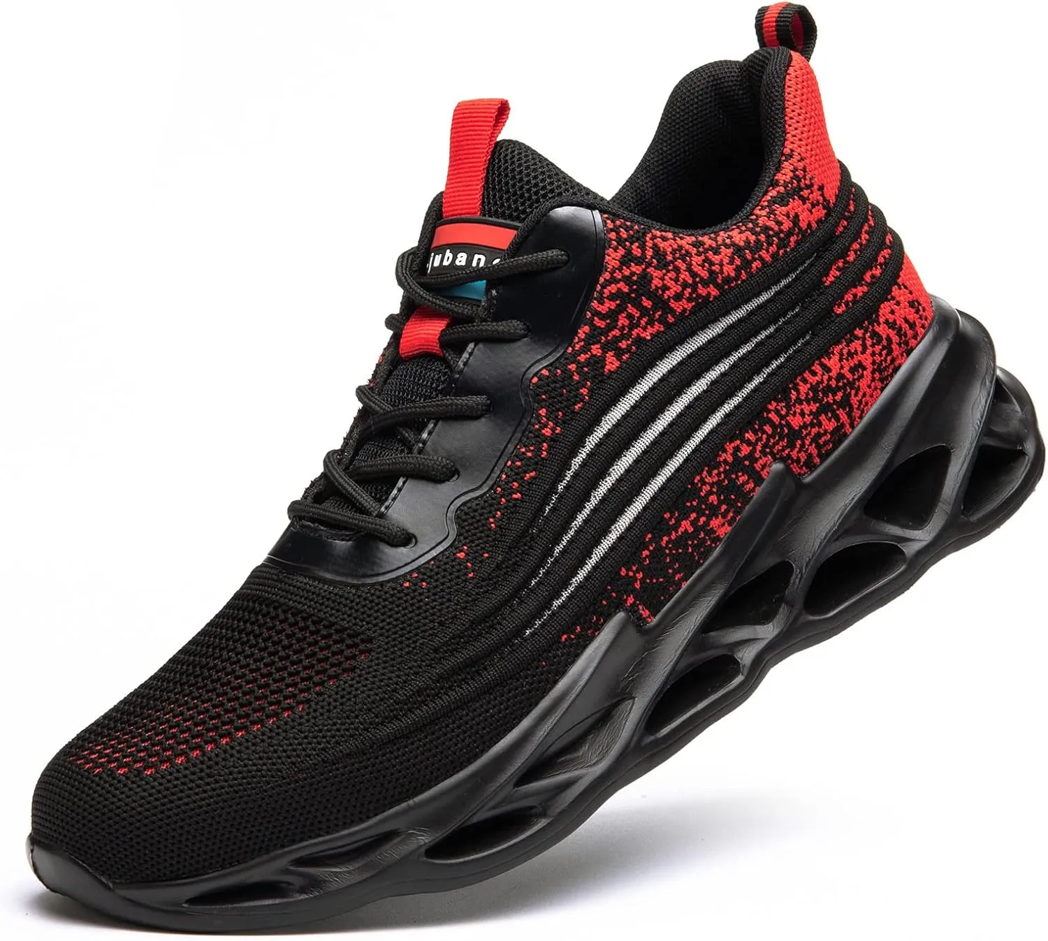 Steel Toe Safety Shoes for Men Women Lightweight Breathable Work Sneakers Nonslip Industrial Construction Shoes Hiking Boots