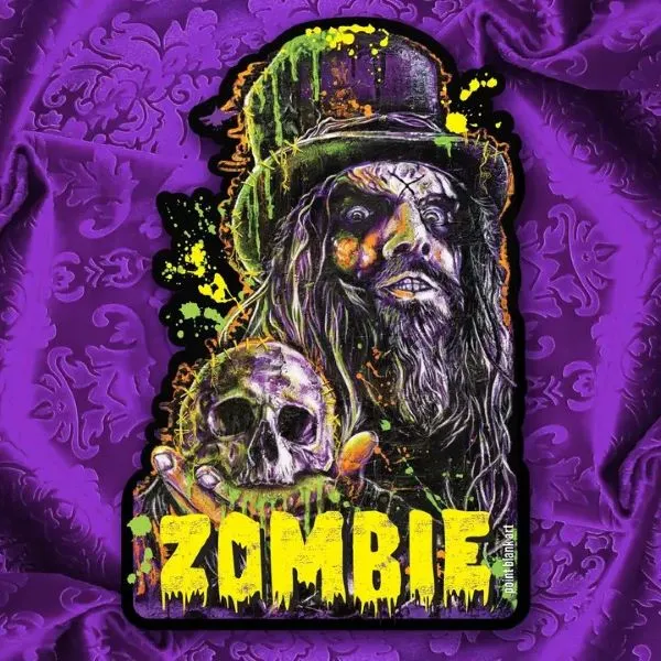 Sticker - Rob Zombie Vinyl