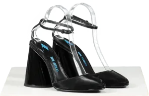 the Attico Black Luz Slingback Pumps 105 UK 5 EU 38 