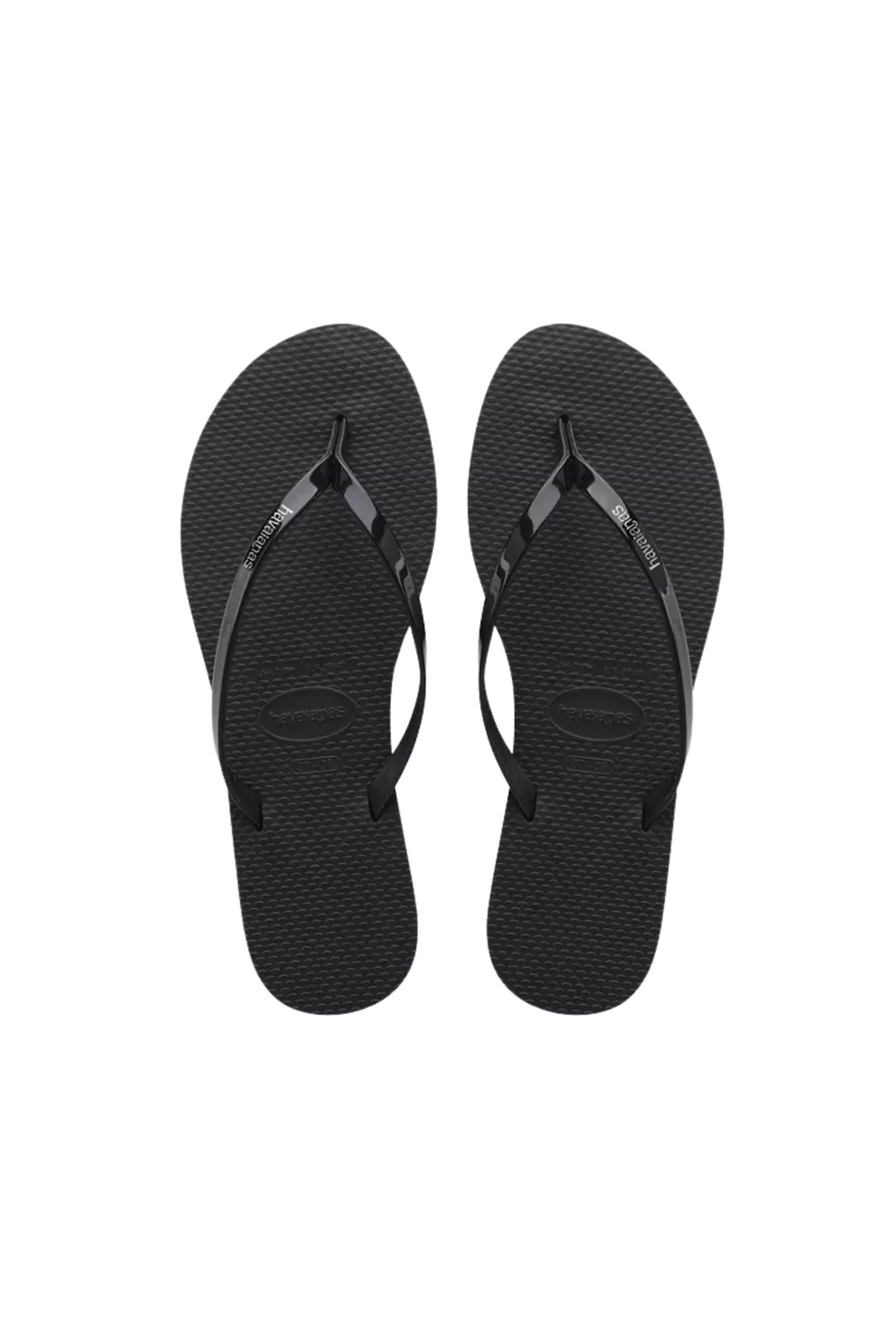 You Metallic Sandal - Black by Havaianas